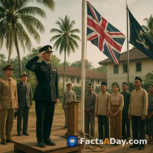 En 1946, la Corona británica anexó oficialmente Borneo del Norte como nueva colonia