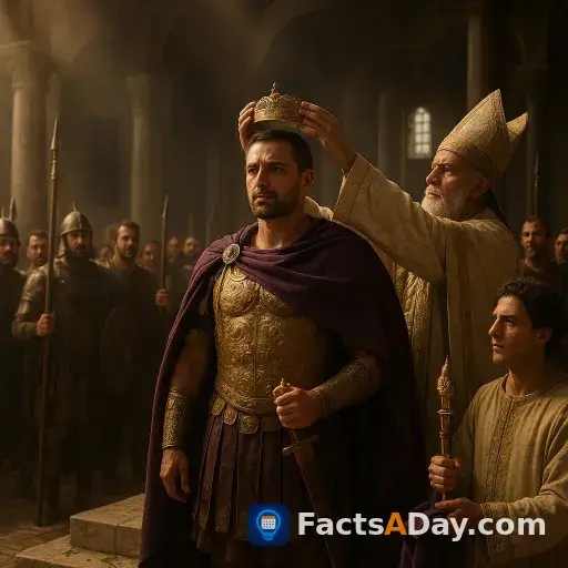 En el año 484, un oficial llamado Leoncio fue coronado emperador para desafiar el trono bizantino