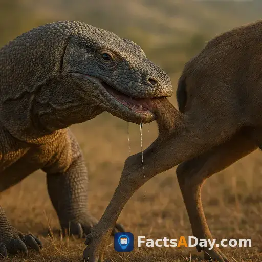 Los dragones de Komodo matan con veneno, no solo con bacterias