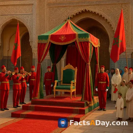 Le Maroc célèbre la fête du Trône pour honorer l'accession officielle du roi