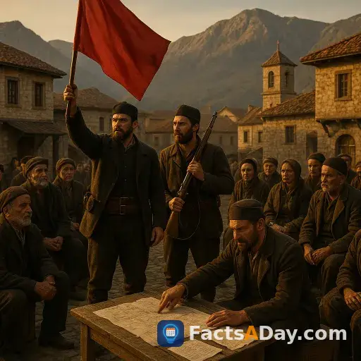 En 1903, rebeldes macedonios fundaron una república que duró solo diez días
