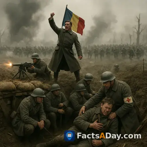 En 1917, un ejército rumano superado en número resistió heroicamente contra las fuerzas alemanas