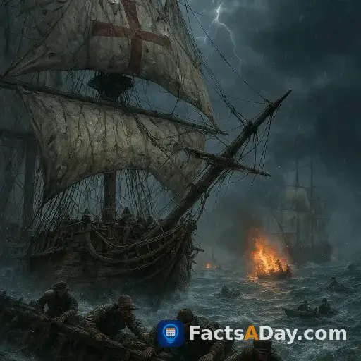 En 1588, una feroz batalla naval terminó con el sueño español de invadir Inglaterra