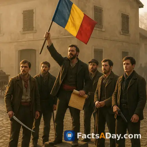 En 1870, un grupo de rebeldes declaró una república que duró solo un día