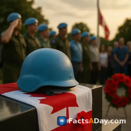 Canadá honra el sacrificio de los cascos azules el domingo más cercano al 9 de agosto