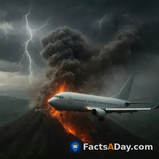 En 1995, una tormenta causó que un Boeing 737 chocara contra un volcán en El Salvador