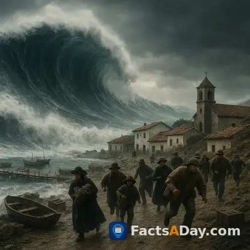 Ein gewaltiges Erdbeben in Peru löste 1868 einen tödlichen Tsunami im Pazifik aus