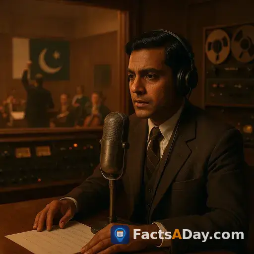 Radio Pakistan a diffusé le premier hymne officiel du pays en 1954