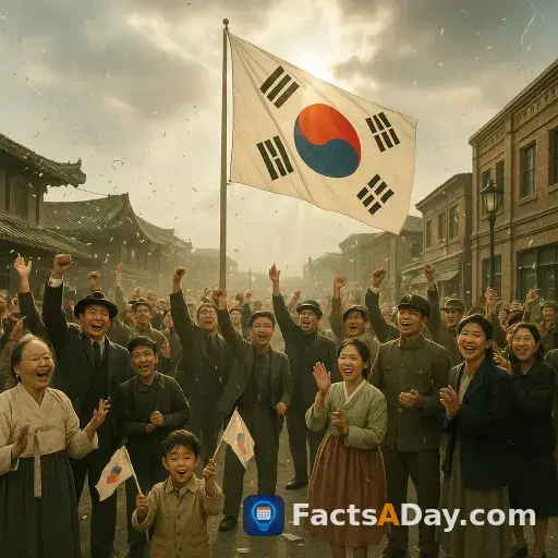 1945年、韓国は35年間にわたる日本の統治を経て主権を回復しました
