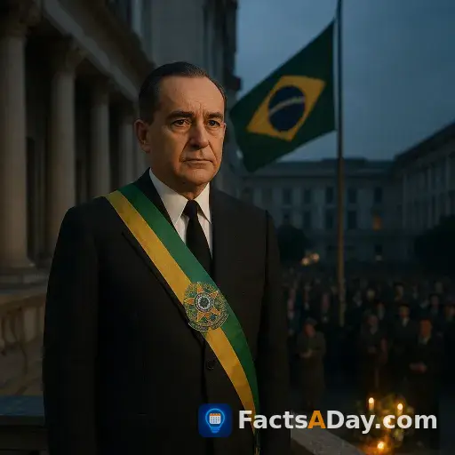 En 1954, João Café Filho asumió la presidencia de Brasil tras un trágico suicidio que conmocionó al país