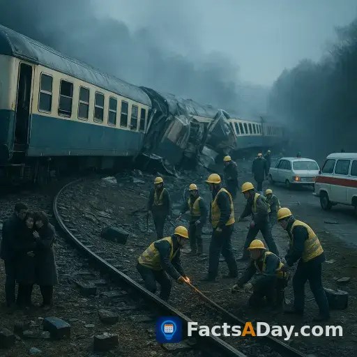 En 1974, un tren expreso a exceso de velocidad descarriló en Zagreb y mató a 153 personas
