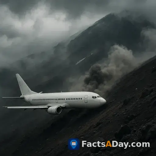 2008年、ボーイング737が雲の中に消えエクアドルの火山に衝突