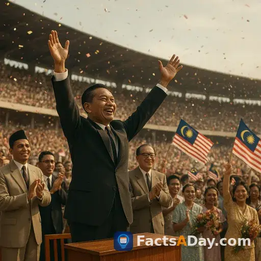 En 1957, la Federación de Malaya obtuvo su independencia del Reino Unido