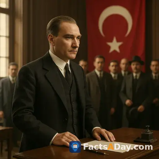 En 1923, Mustafa Kemal Atatürk fundó el partido político que construyó la Turquía moderna