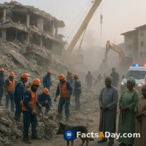 En 2014, l'effondrement tragique d'un bâtiment à Lagos a fait 115 morts