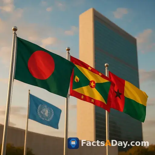 En 1974, tres naciones recién independizadas se unieron a la ONU para tener voz global