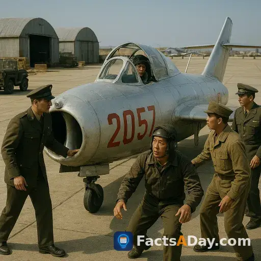 En 1953, un piloto norcoreano desertó con un avión secreto soviético