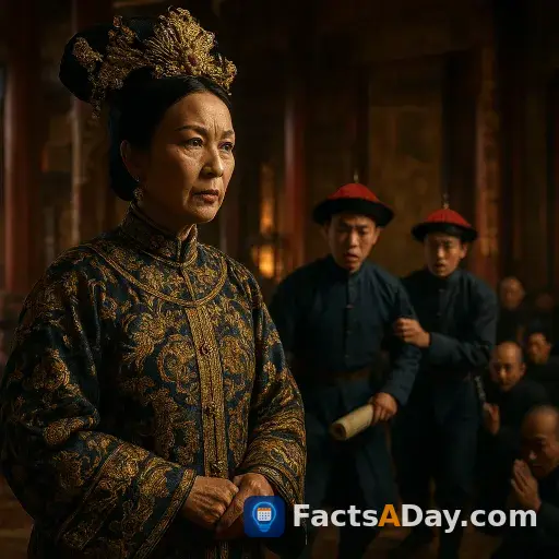 En 1898, la emperatriz viuda Cixi tomó el poder para detener la modernización de China