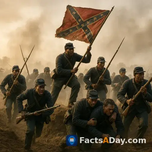 Tropas afroamericanas ganaron trece Medallas de Honor en un solo día en 1864