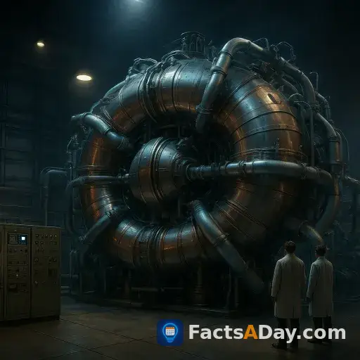 Im Jahr 1986 eröffnete Kanada eine riesige supraleitende Maschine zur Erforschung von Atomen