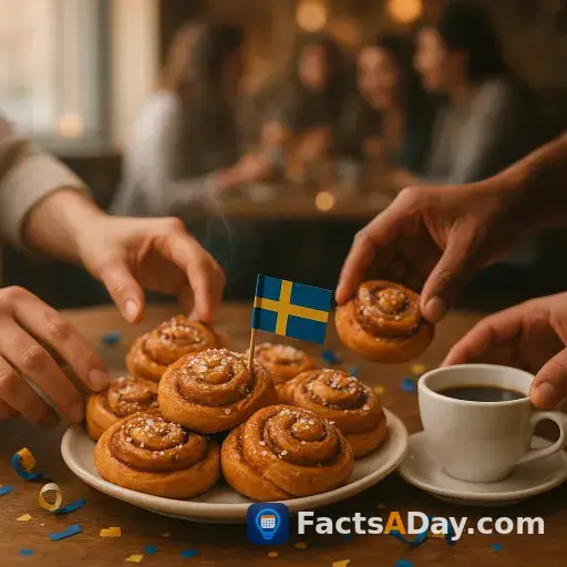 Sweden created a national holiday in 1999 to celebrate the humble cinnamon roll