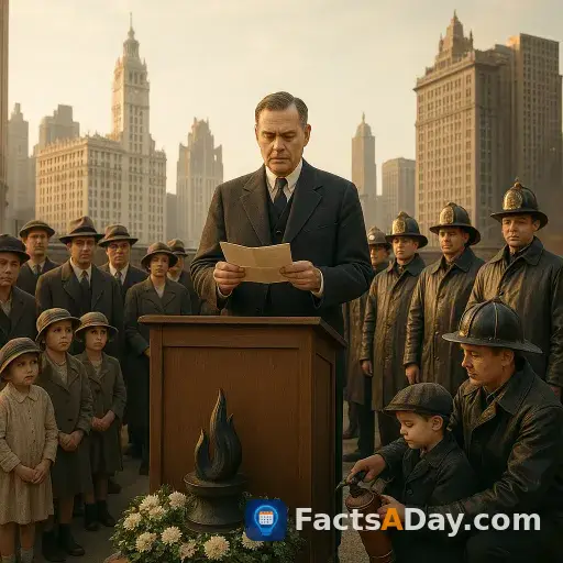 En 1922, un presidente declaró este día para honrar el Gran Incendio de Chicago