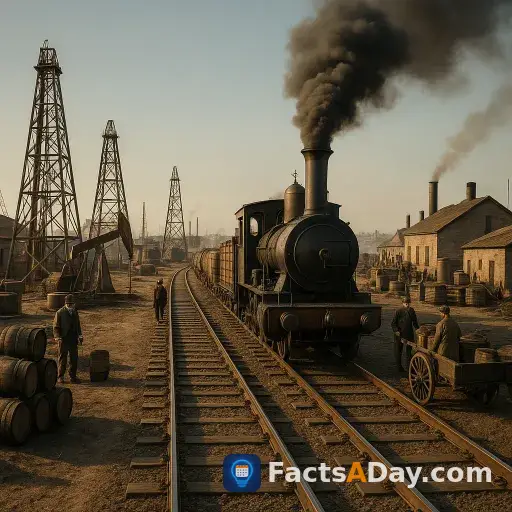In 1880, Azerbaijan laid the tracks for its first railway to fuel a global oil boom