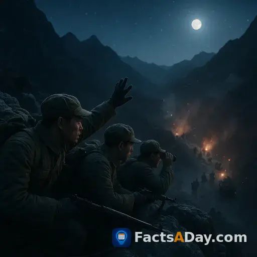 En 1950, una emboscada sorpresa en la montaña marcó la entrada secreta de China en la guerra de Corea