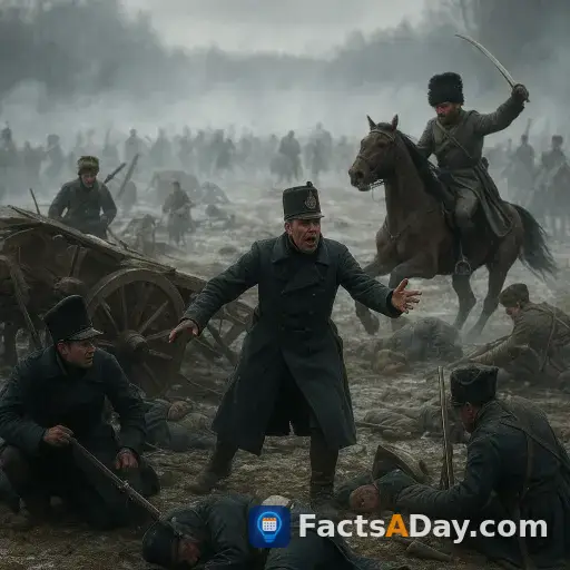 En 1812, la retaguardia de Napoleón fue aplastada en la batalla de Vyazma