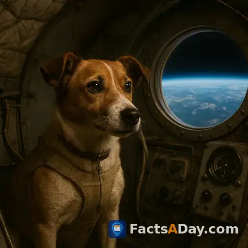 En 1957, una perra callejera llamada Laika fue el primer animal en orbitar la Tierra
