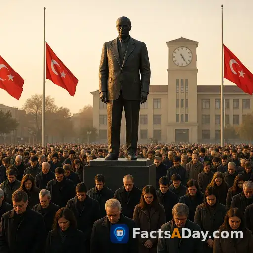 Turquía se detiene cada año para honrar al líder visionario que fundó la república
