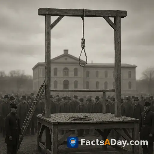 En 1865, el único oficial confederado ejecutado por crímenes de guerra fue ahorcado en Washington