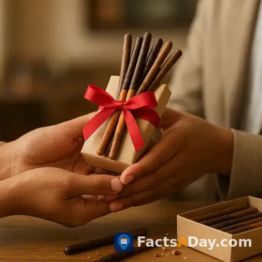 背の高いチョコ菓子が韓国の「友人の日」のきっかけになりました