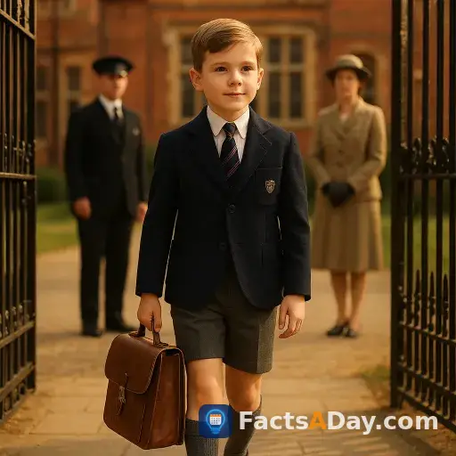 El rey Carlos III nació en 1948 como el primer miembro de la realeza británica en ir a la escuela