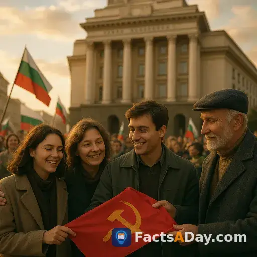 En 1990, Bulgaria terminó pacíficamente décadas de régimen comunista para ser una república