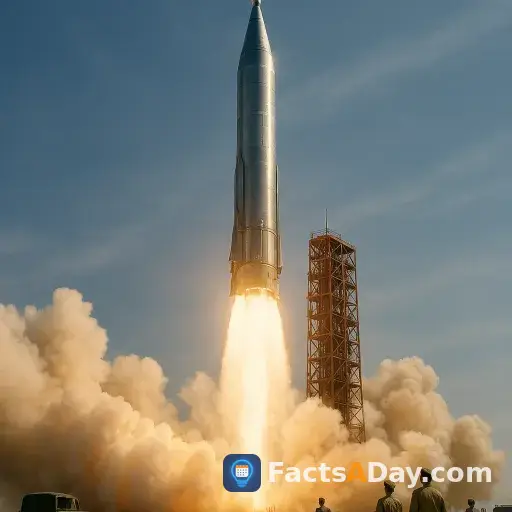 En 1958, el primer ICBM estadounidense voló con éxito y lanzó la familia de cohetes Atlas