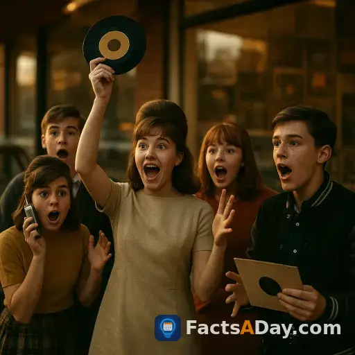 1963年、ビートルズがアメリカでビートルマニアを巻き起こしたヒット曲をリリース