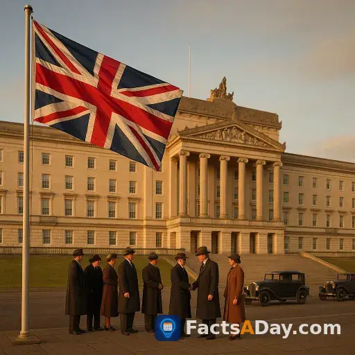 Im Jahr 1922 stimmte Nordirlands Parlament nur einen Tag nach der irischen Unabhängigkeit für den Verbleib bei Großbritannien