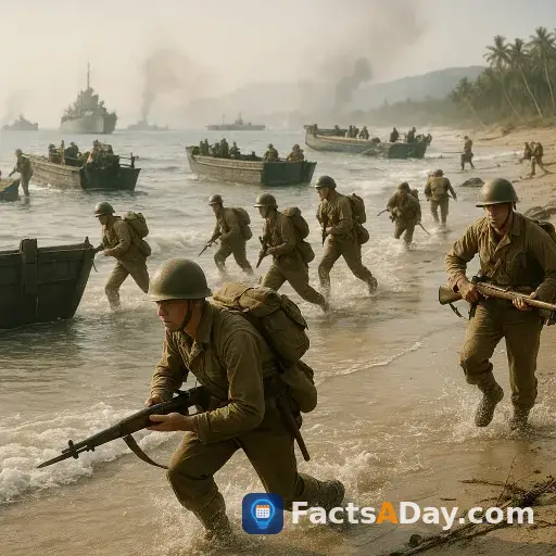 Im Jahr 1941 landeten japanische Truppen auf Luzon und begannen die Invasion der Philippinen