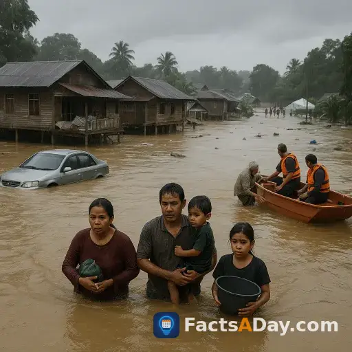 A series of record-breaking floods began in 2006 and displaced 400,000 Malaysians