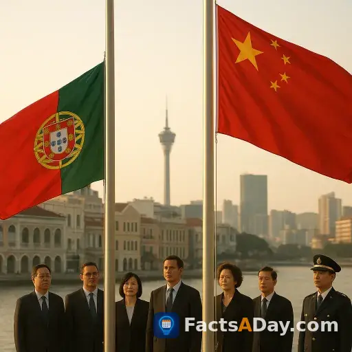 Im Jahr 1999 endete die 442-jährige portugiesische Herrschaft über Macau mit einer friedlichen Übergabe