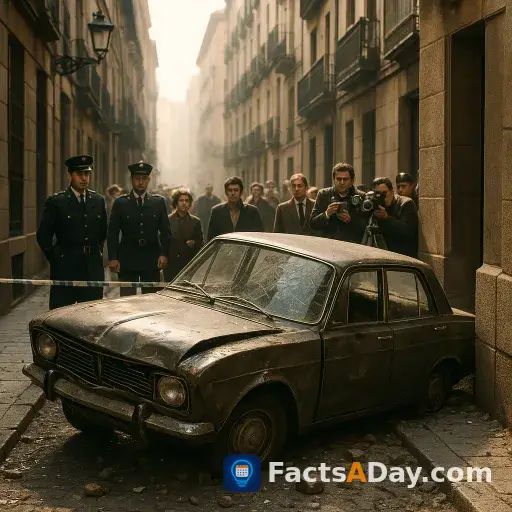 Eine Autobombe in Madrid veränderte 1973 die Zukunft der spanischen Politik grundlegend