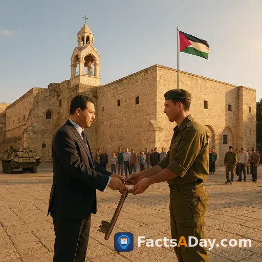 Im Jahr 1995 ging der Geburtsort Jesu von israelischer in palästinensische Verwaltung über