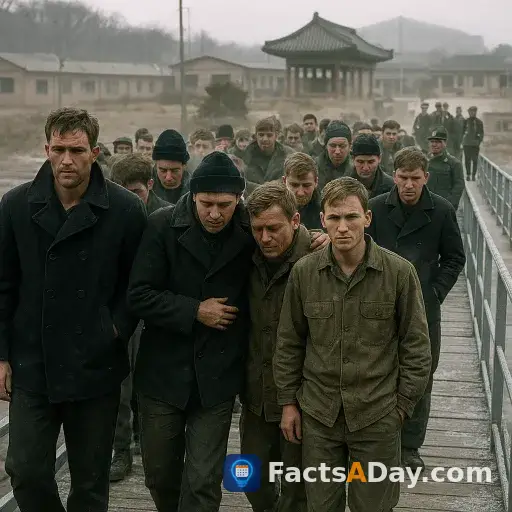 Im Jahr 1968 wurden 82 amerikanische Seeleute nach 11 Monaten nordkoreanischer Gefangenschaft endlich freigelassen