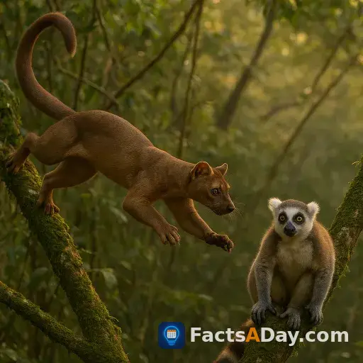 La fossa de Madagascar es la peor pesadilla de los lémures