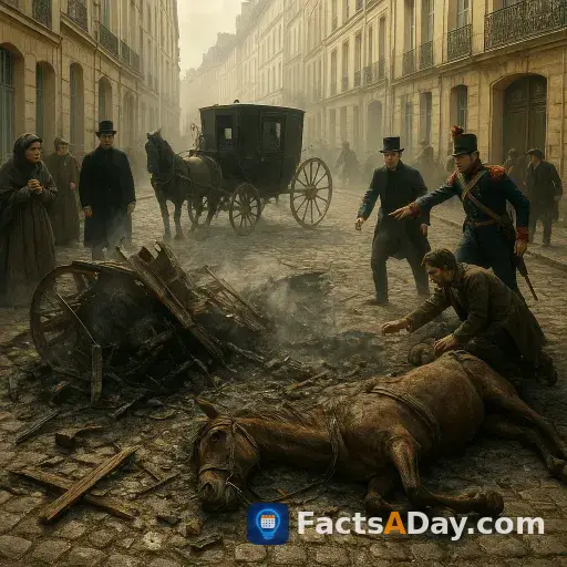 Ein massives Attentat mit einer 'Höllenmaschine' scheiterte im Jahr 1800 an Napoleon