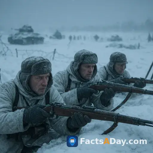 In 1939, a small Finnish force used the winter cold to repel a Soviet invasion