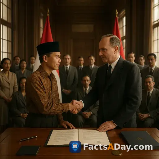 In 1949, the Netherlands officially recognized Indonesia to end centuries of colonial rule