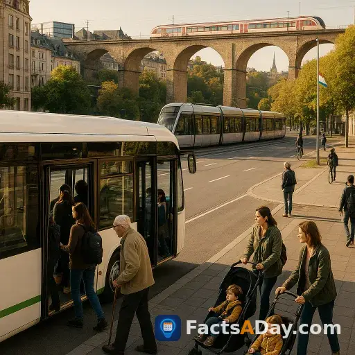 Im Jahr 2020 führte Luxemburg als erstes Land den kostenlosen öffentlichen Nahverkehr ein