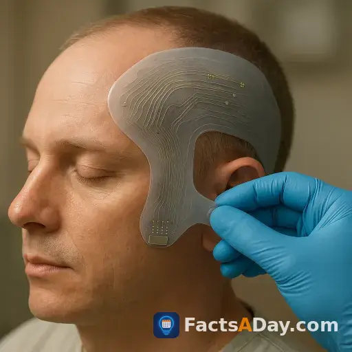 New flexible brain interfaces can attach to the skull like a soft bandage